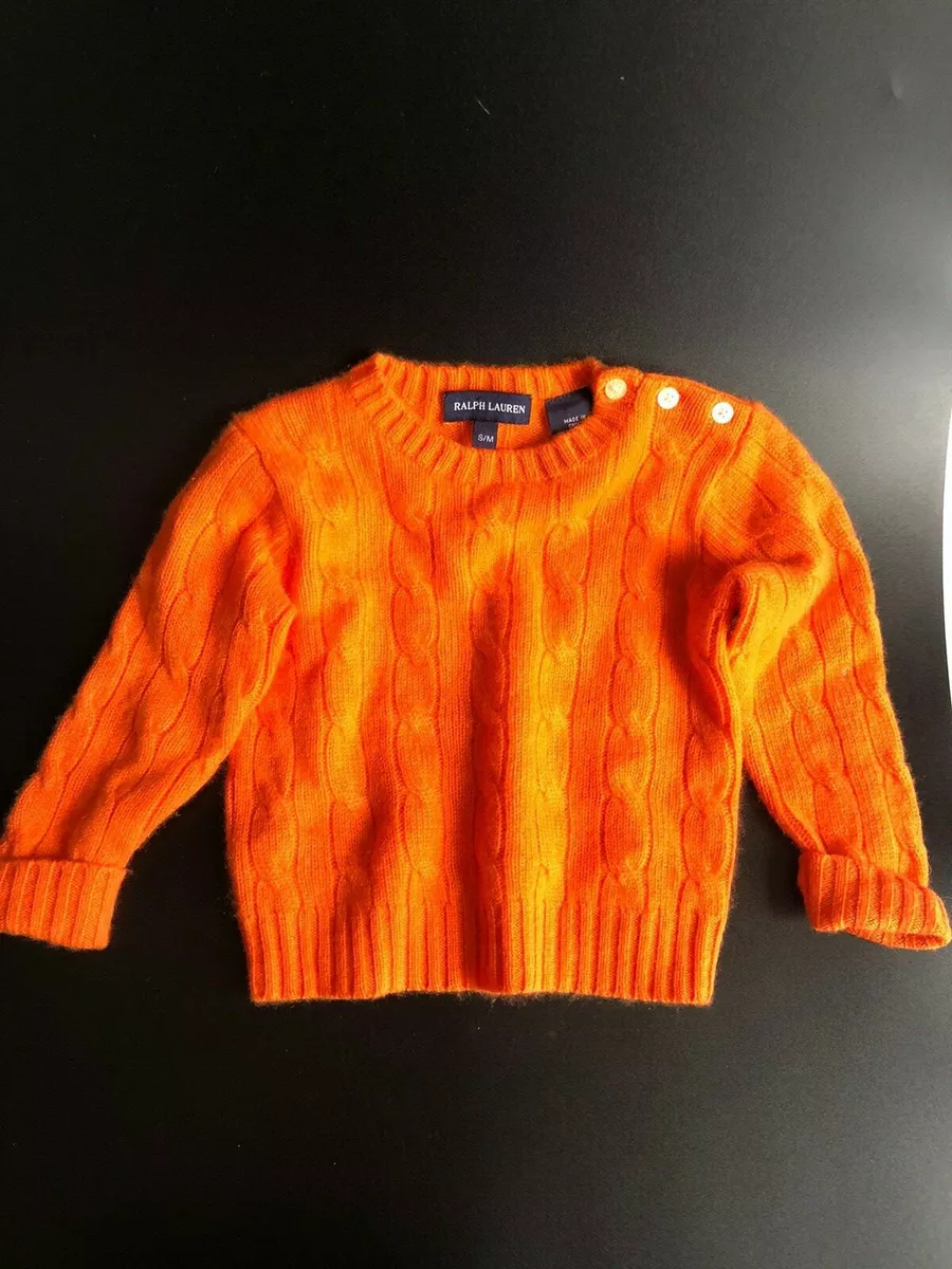 Hermes store orange sweater