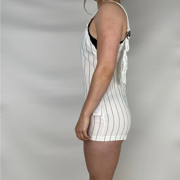 Mameluco a Rayas NIÑOS + FLECHAS NUEVO CON ETIQUETAS Sin Mangas Cuello Cuadrado Playa Bohemio Foto 3 de 4