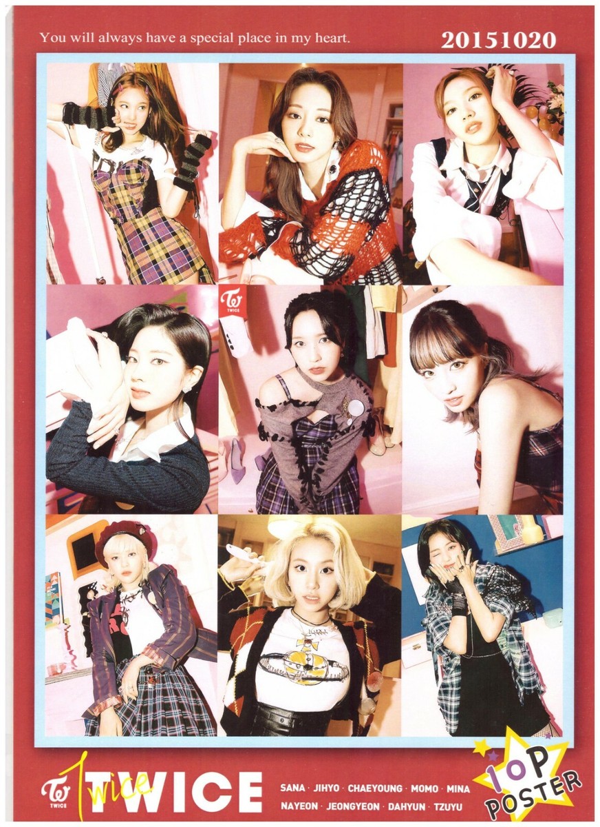 TWICEトレカ＋ポスター！ TWICE 10P Photo Poster Collection 16 (A4 Size) K-POP-000 | eBay