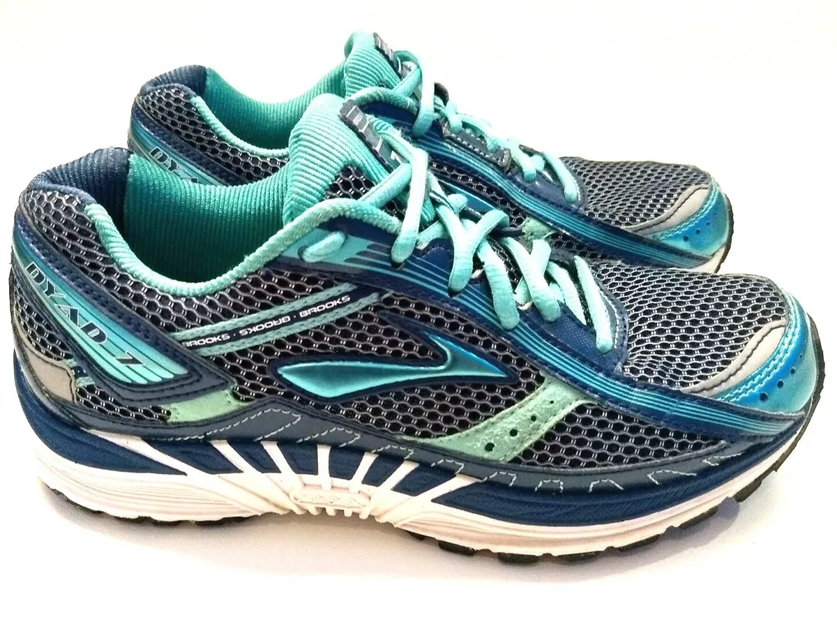 Brooks Dyad 7 Womens Size 7B Dark Denim Angel Blue Trail Training