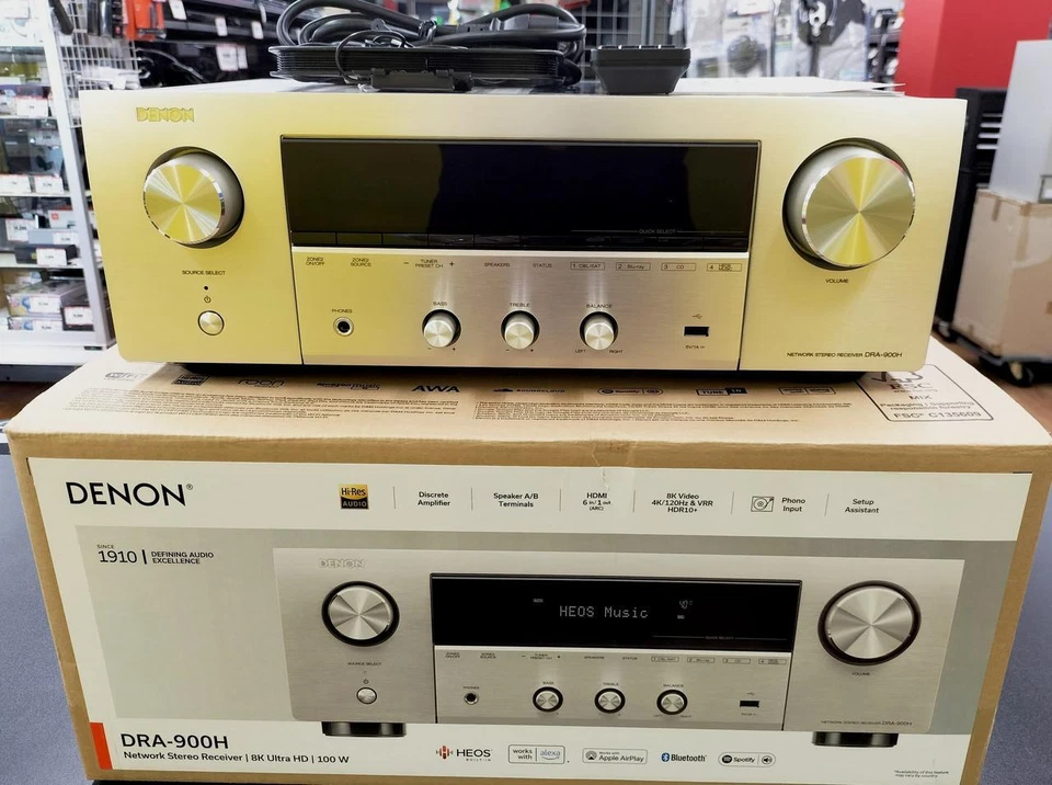 DENON DRA-900H Stereo Network Receiver Condition: Good, From: Japan - Image 3 of 4