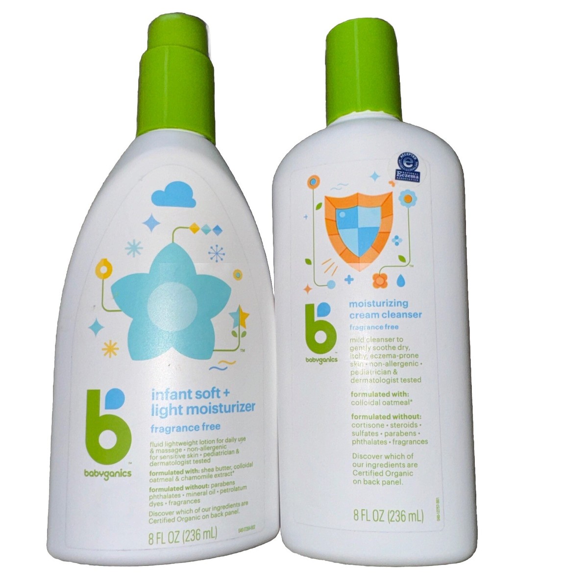 Bottles Babyganics Oz Infant Soft Light Moisturizer Lotion