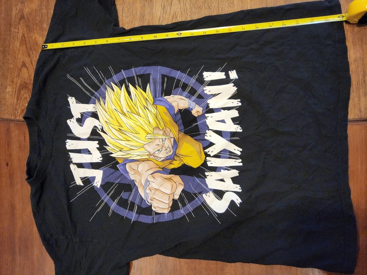 VINTAGE DRAGONBALL Z T-SHIRT, JUST SAIYAN! | eBay