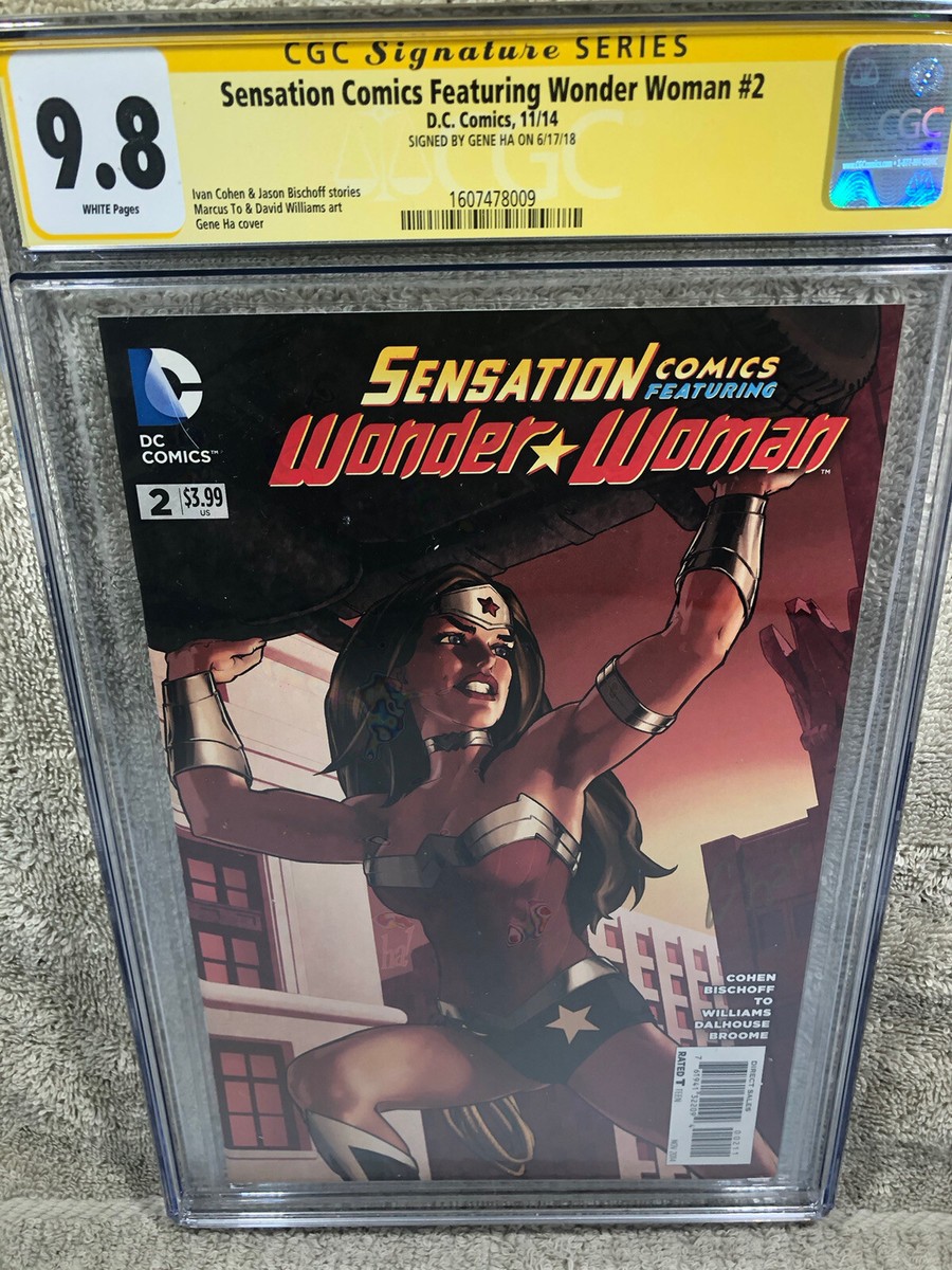 Sensation Comics Wonder Woman 2 CGC SS 9.8 Gene Ha 11/14 | eBay