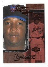 2006 TOPPS CO-SIGNERS #38B CARLOS BELTRAN,PEDRO MARTINEZ /150 RED CHANGING FACES