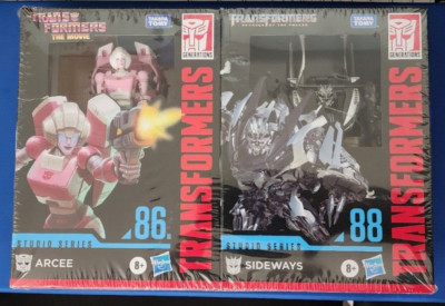 Transformers Studio Series Arcee 86 & Sideways 88 Combo