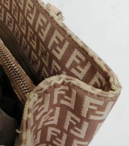 Fendi 2201-8Bh132-Lpn-088 Zucca Pattern Mini Tote Bag - Picture 7 of 10