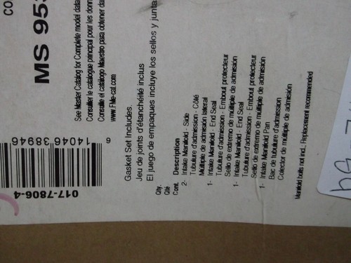 New Fel-Pro Intake Manifold Gasket, MS95392-1 98-03 318 360 5.2 5.9 ram durango - Picture 6 of 7