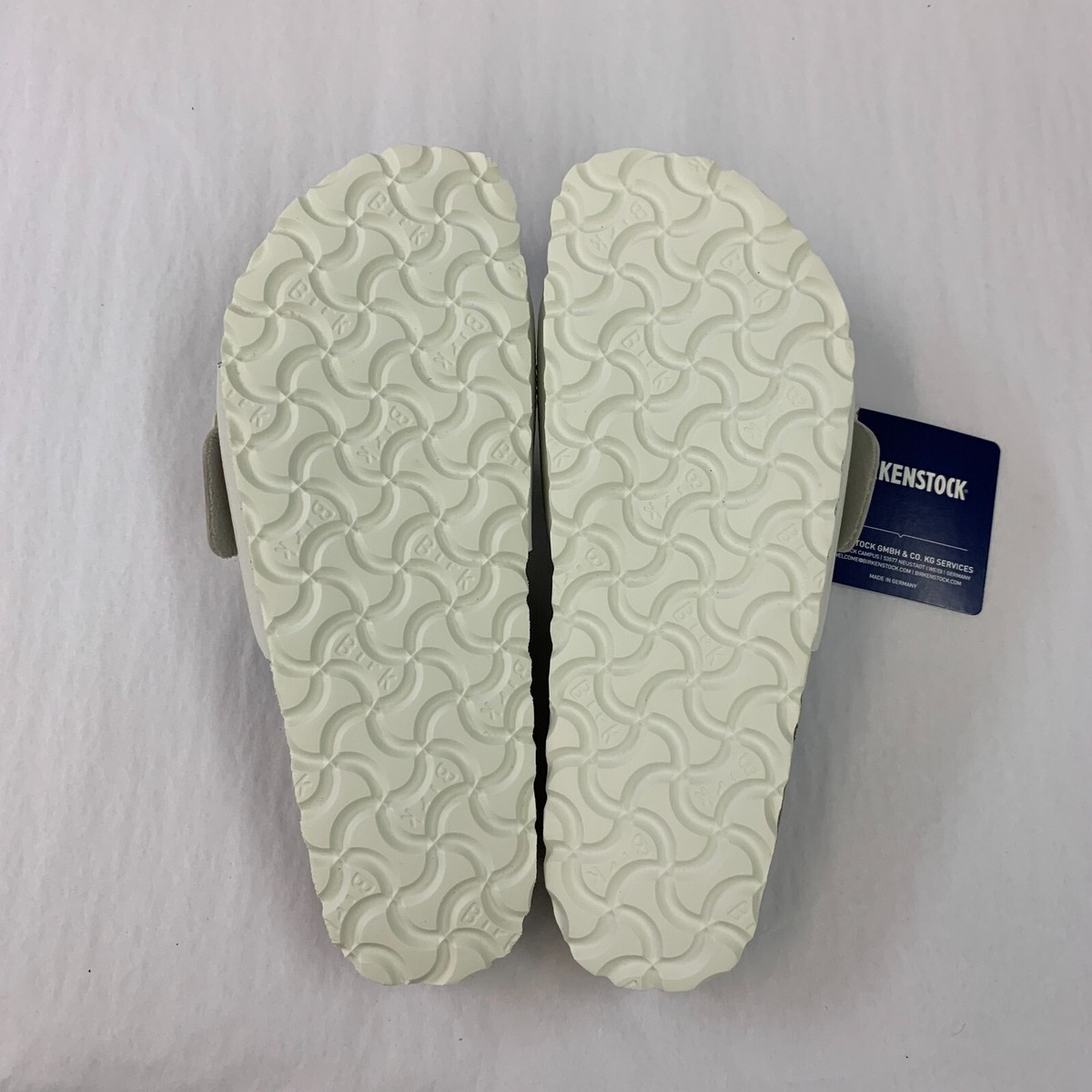 Birkenstock New w/o Box Madrid Big Rainbow Buckle White Leather