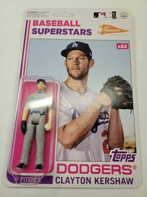 Topps Action Figure - Clayton Kershaw #22 - Dodgers - MLB | eBay