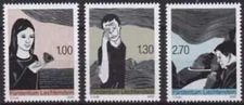 LIECHTENSTEIN - 2009 Stephan Sude, Linoleum Prints (art) #1437-1439 - VF MNH