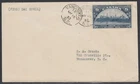 Canada Scott 202 FDC - 1933 UPU Conference, Vancouver Cancel