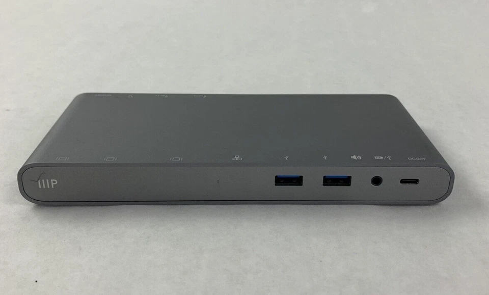 Monoprice USB-C Dual-Monitor Docking Station 100W  29434 w/ Power Supply - Image 3 of 4