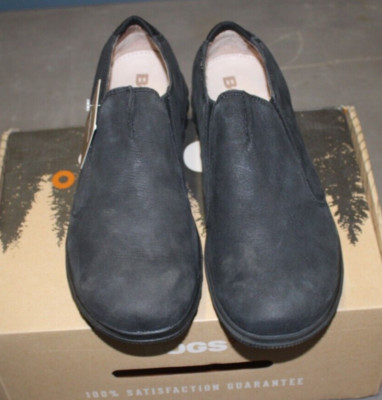 Bogs Eugene Warterproof Slip-On 71605-001 Black  Men's Size 8 New In Box