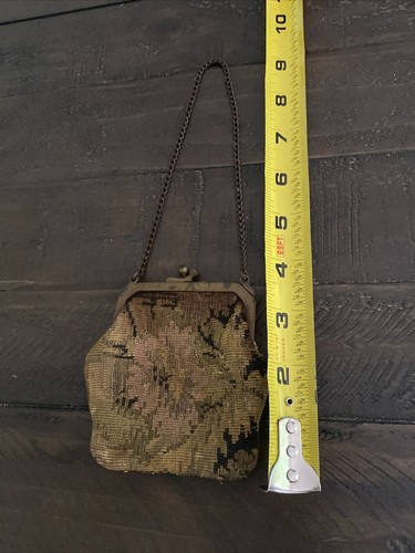 Vintage Woven Tapestry Coin Purse - Picture 6 of 7
