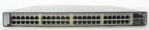 Cisco WS-C3750E-48PD-SF Catalyst 3750-E 48Port Gib PoE-48 Switch - Picture 2 of 7