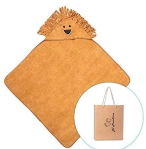 lion hooded towel