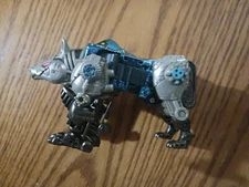 Transformers Beast Wars Rhinox Transmetals Deluxe 1997 Hasbro Kenner Near...