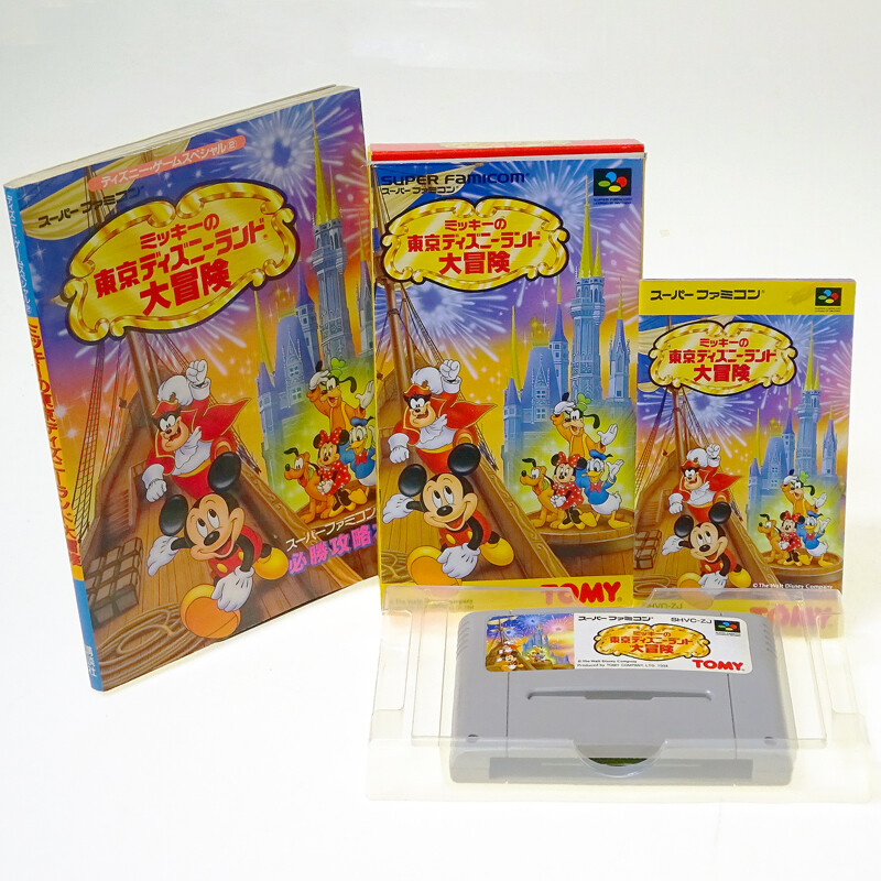 Mickey Tokyo Disney Land Adventure +Book Nintendo Super Mickey Tokyo Disney Land Adventure +Book Nintendo Super