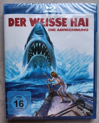 Der weisse Hai 4 - Die Abrechnung [Blu-ray], neu und OVP