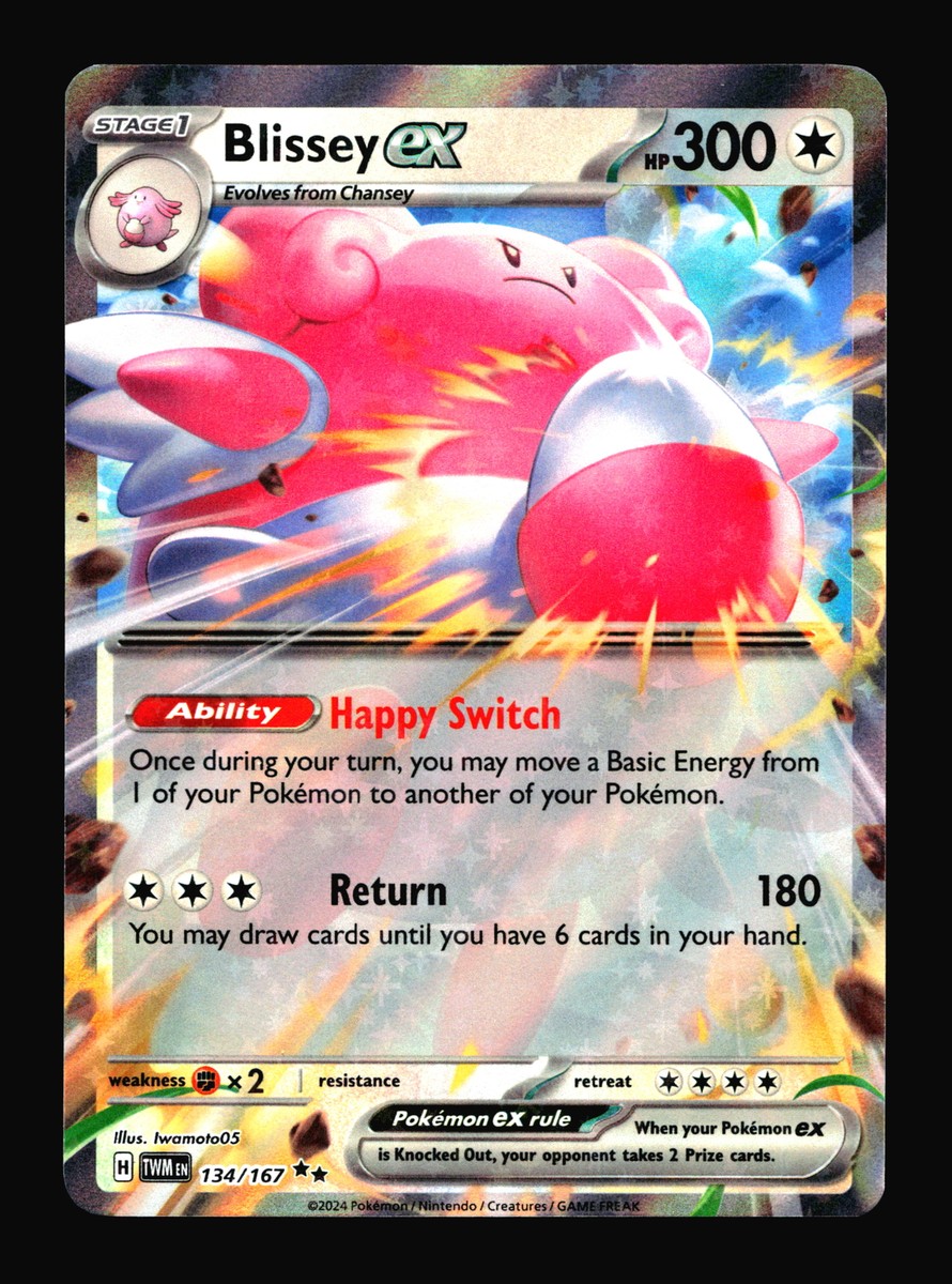 Blissey ex SV06: Twilight Masquerade #134/167 Pokemon Card T2-194