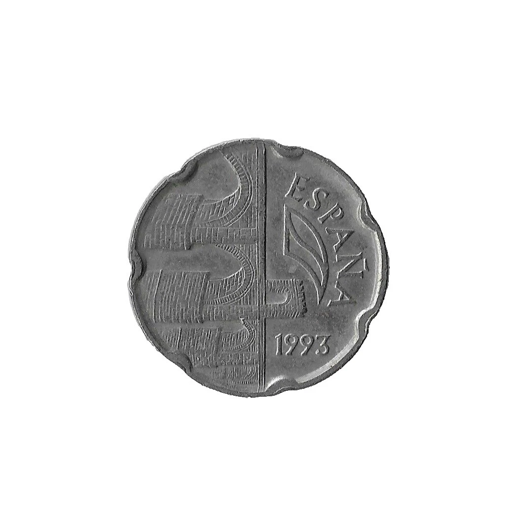 Copper Peseta Spanish Coins