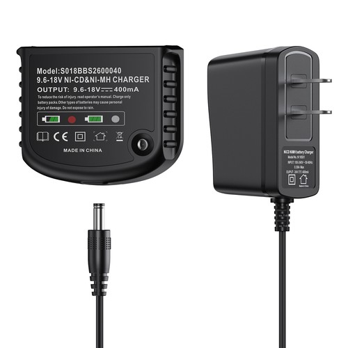 Battery Charger 18V for Black &Decker HPB18 HPB18-OPE 9.6V-18V NiCd NiMh Battery - Picture 2 of 10