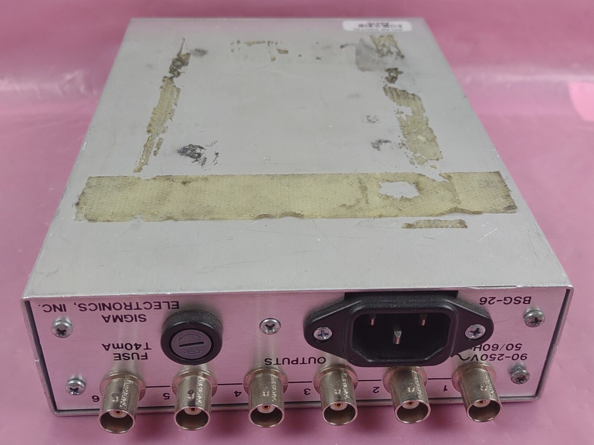 Sigma Bsg-26n Black Signal Generator BSG 26n | eBay