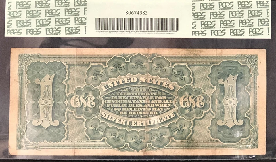 1886 $1 Silver Certificate FR. 217, Martha Washington, PCGS 20 - Image 2 of 4