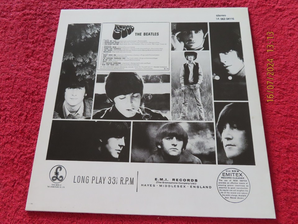 The Beatles ‎ Rubber Soul LP neuwertig !!! eBay