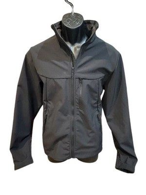 Helly Hansen Jacket Mens Medium Black Paramount Series Softshell Full Zip - Med
