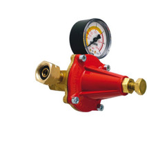 REGOLATORE RIDUTTORE GAS GPL PRIMO 1 STADIO ALTA PRESSIONE 12 KG/H Con MANOMETRO