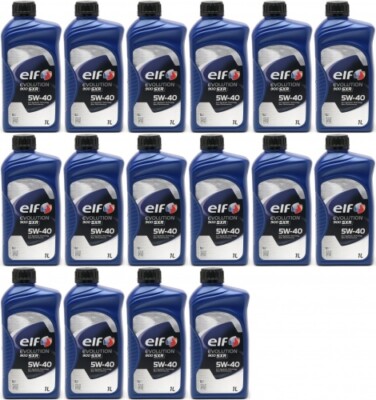 Elf Evolution 900 SXR 5W-40 Motoröl 16x 1l = 16 Liter