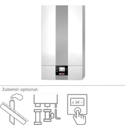 Wolf Brennwert Gastherme CGB-2 38 / 55 kW Gasheizung Gas Heiztherme Therme