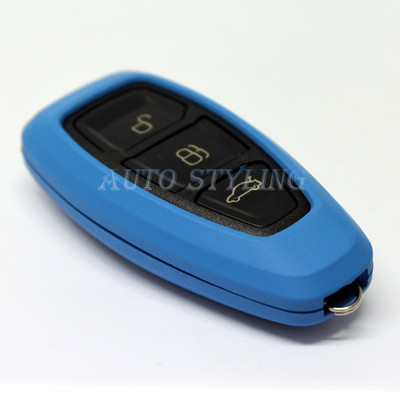 Blue Key Cover Case for Ford Smart Key Remote Protector Shell Casing ...