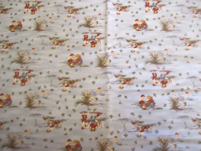 TOM & HUCK Fishing Swimming by Moda Cotton Quilting Fabric 1yd x 44