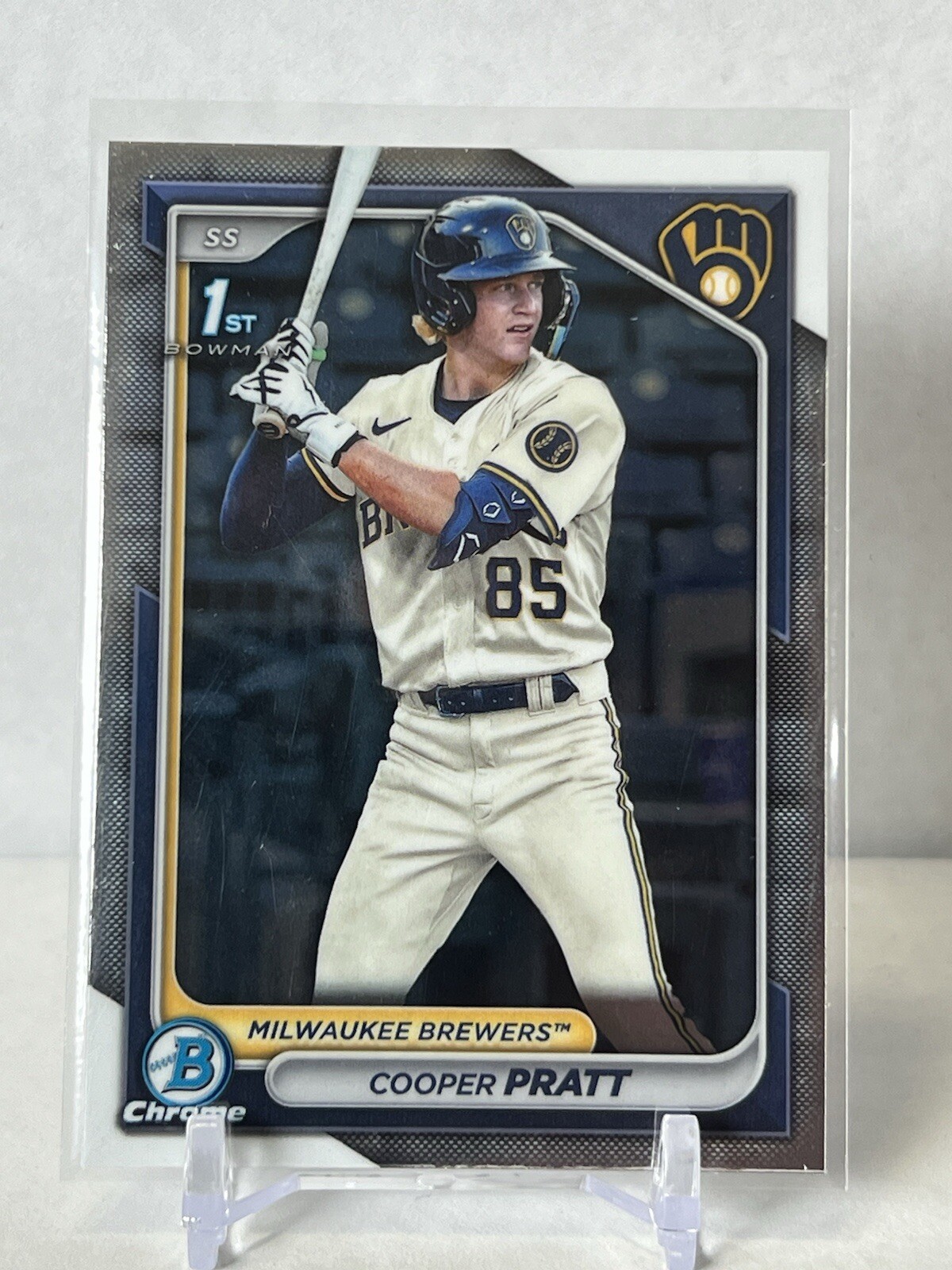 2024 Bowman Chrome Prospect Cooper Pratt No. BCP-137