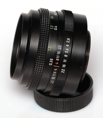 Carl Zeiss Jena DDR Tessar 50mm F2.8 M42 mount MINT #1057 - Picture 2 of 8