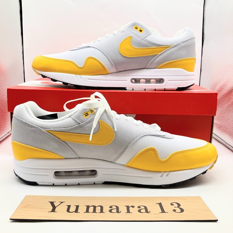 Nike Air Max 1 Essential Pure Platinum Gold Yellow FZ5808-100