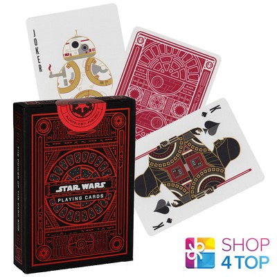 STAR WARS DARK SIDE THEORY 11 PLAYING CARDS DECK MAGIC TRICKS POKER RED NEW