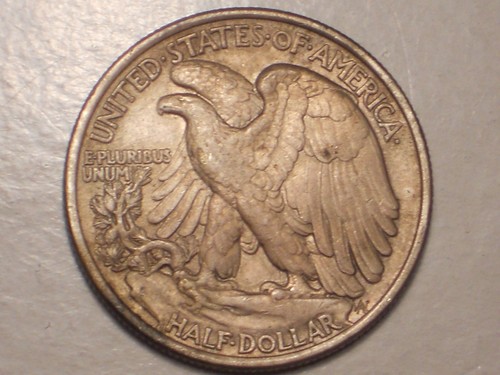 1936 Walking Liberty Half Dollar (XF+ & Attractive) - Picture 9 of 9