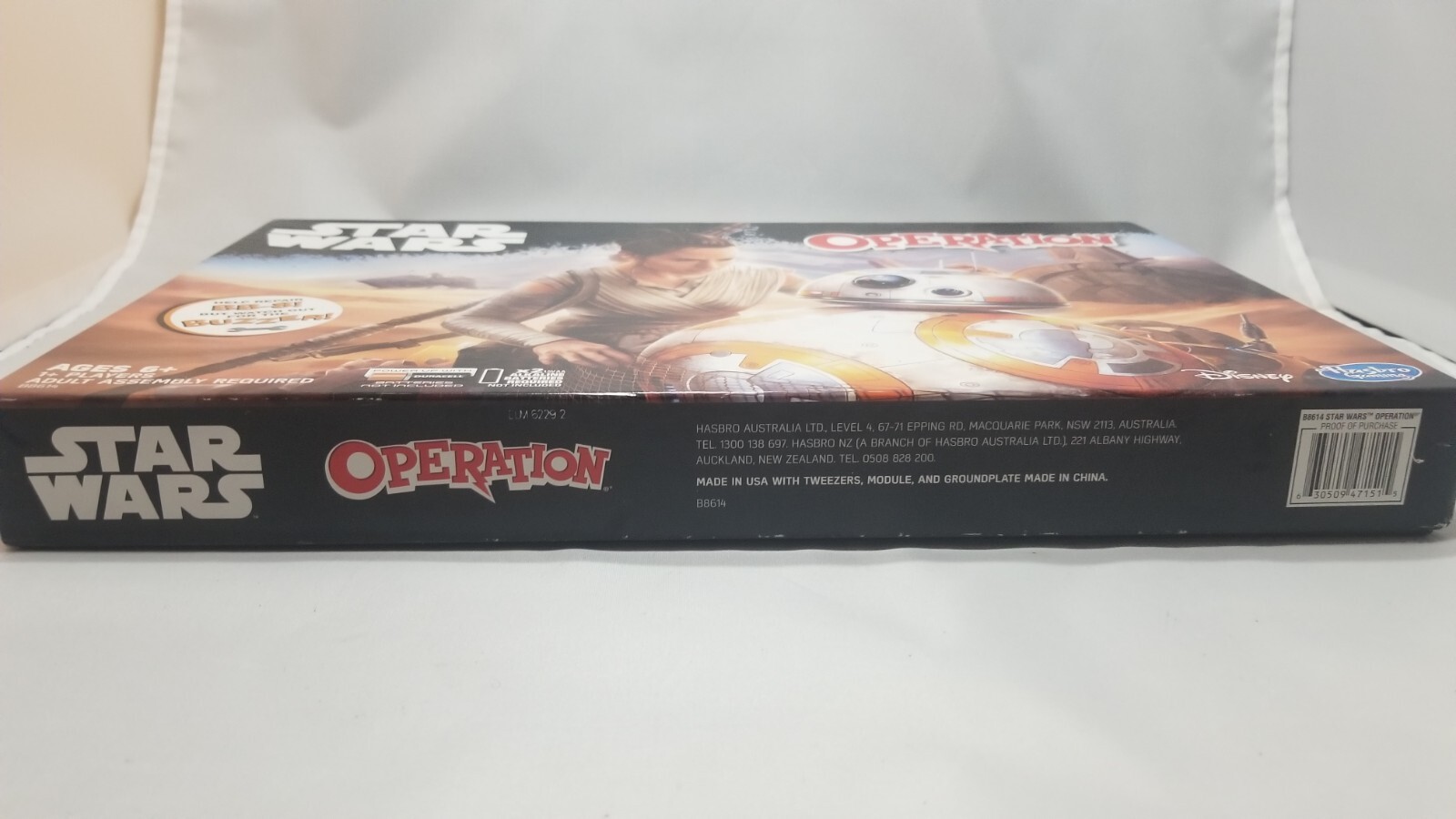 3 Boardgames Star Wars Operation Edition, Marvel Hedbanz & Race To The Treasure 