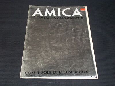 1983 JULY 19 AMICA MAGAZINE - LA COPERTINA ABBRONZANTE ITALIAN TEXT ISSUE - H 18