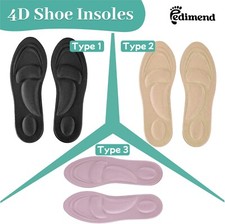 Pedimend Memory Foam Unisex Shoe Insoles Running Trainer Inner Soles Shoe Insert