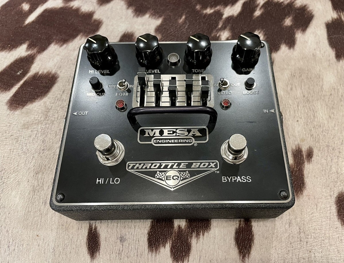 Mesa Boogie Throttle Box EQ 5-Band Graphic EQ Pedal | eBay