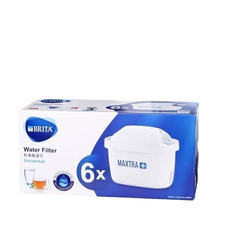 6 Stück BRITA Maxtra Plus Wasserfilterkanne Ersatzkartuschen Nachfüllpackung