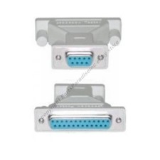 RS232 Serial Loopback Tester Adapter DB25 DB9pin Female F port Loop Back SHdisc