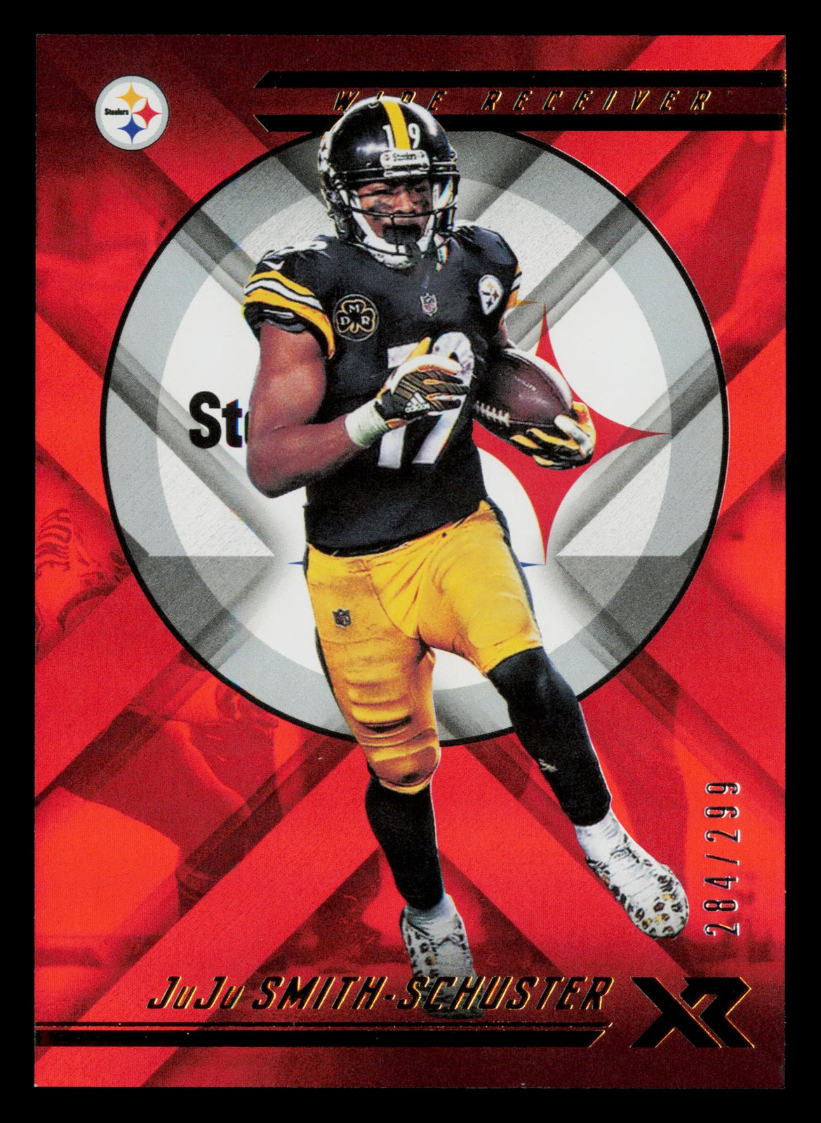 2018 Panini XR JuJu Smith-Schuster Red #25 #/299