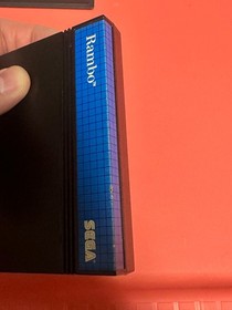 Rambo: First Blood Part II Sega Master System Complete Great Shape BLUE Label