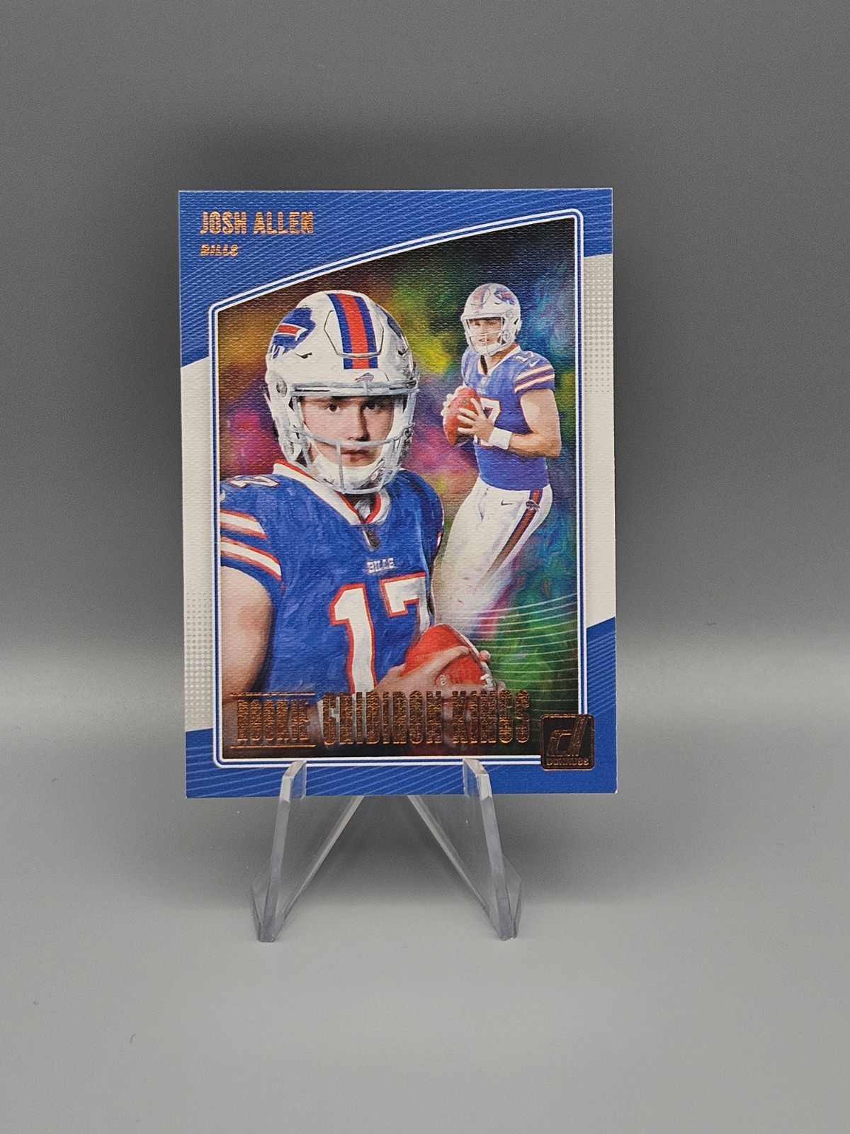 (RC) Josh Allen Rookie Gridiron Kings 2018 Panini Donruss #RGK-4 Buffalo Bills